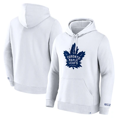 Men's Fanatics White Toronto Maple Leafs Pullover Hoodie