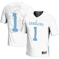 Men's GameDay Greats #1 White North Carolina Tar Heels Lightweight Lacrosse Jersey