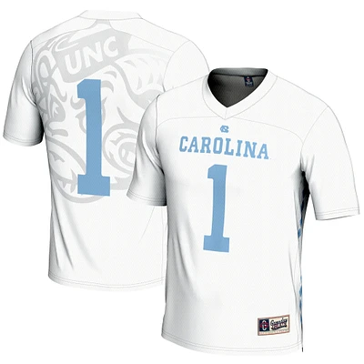 Men's GameDay Greats #1 White North Carolina Tar Heels Lightweight Lacrosse Jersey