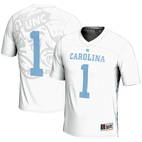 Men's GameDay Greats #1 White North Carolina Tar Heels Lightweight Lacrosse Jersey