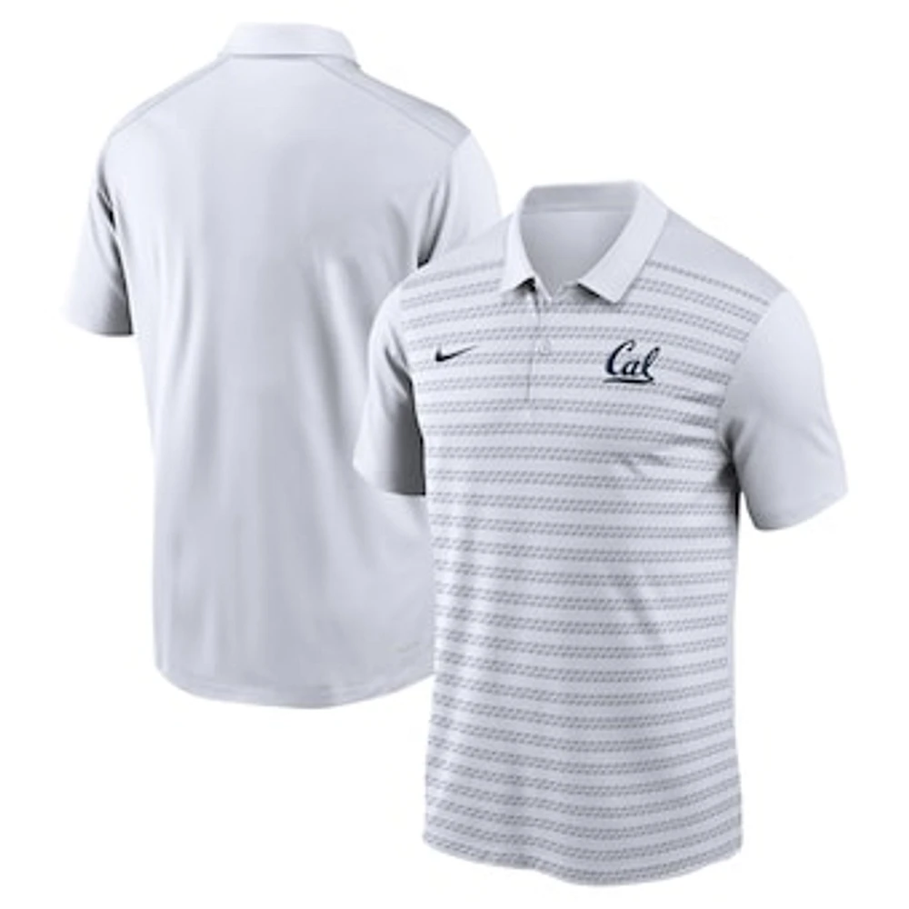 Men's Nike White Cal Bears 2024 Early Season Coaches Sideline Polo