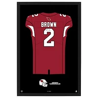 Marquise Brown Arizona Cardinals Home Jersey Framed Art Print