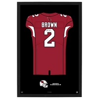 Marquise Brown Arizona Cardinals Home Jersey Framed Art Print