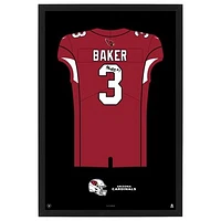 Budda Baker Arizona Cardinals Home Jersey Framed Art Print