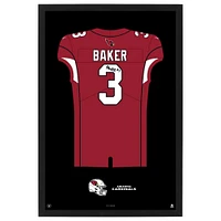 Budda Baker Arizona Cardinals Home Jersey Framed Art Print