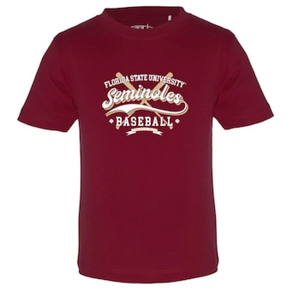 Toddler Garb Garnet Florida State Seminoles Toni Baseball T-Shirt