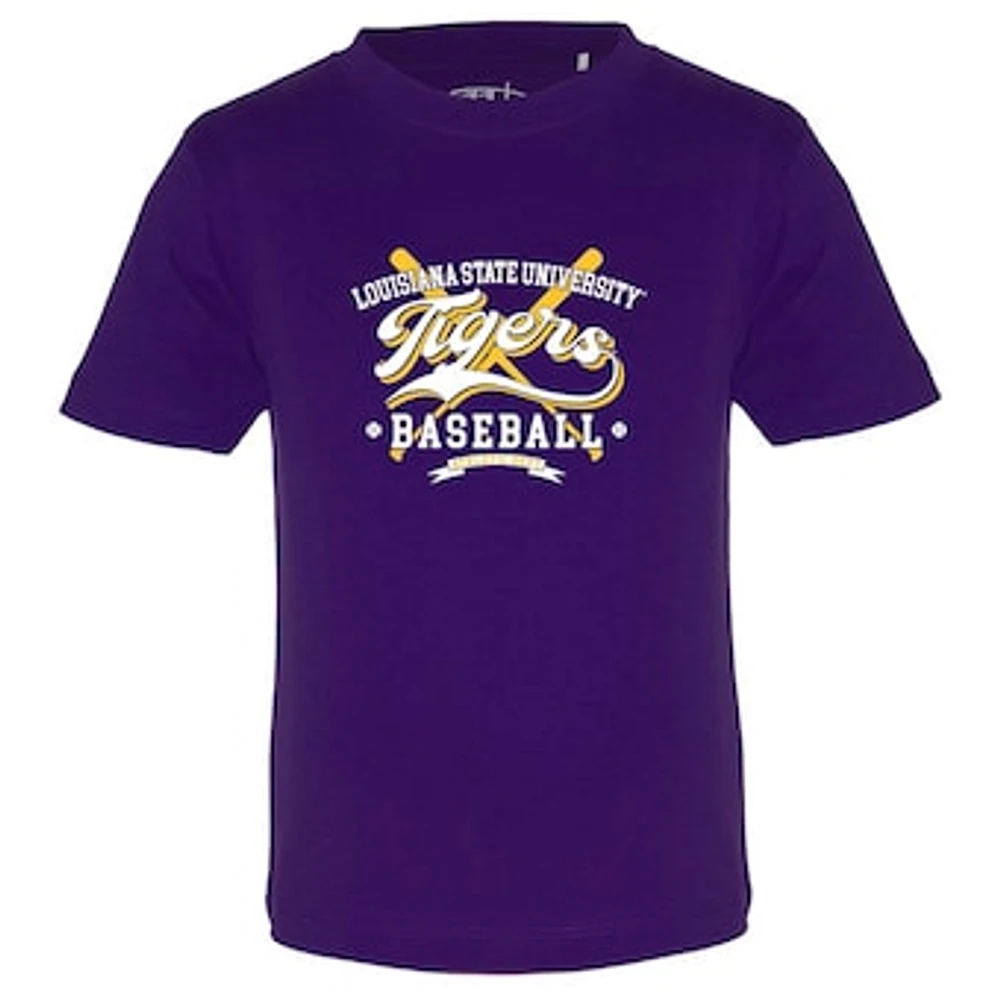 Toddler Garb Purple LSU Tigers Toni Baseball T-Shirt