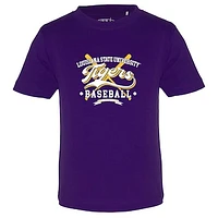 Toddler Garb Purple LSU Tigers Toni Baseball T-Shirt