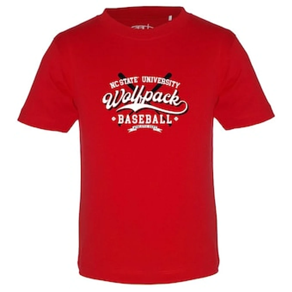 Toddler Garb Red NC State Wolfpack Toni Baseball T-Shirt