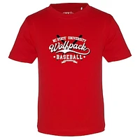 Toddler Garb Red NC State Wolfpack Toni Baseball T-Shirt