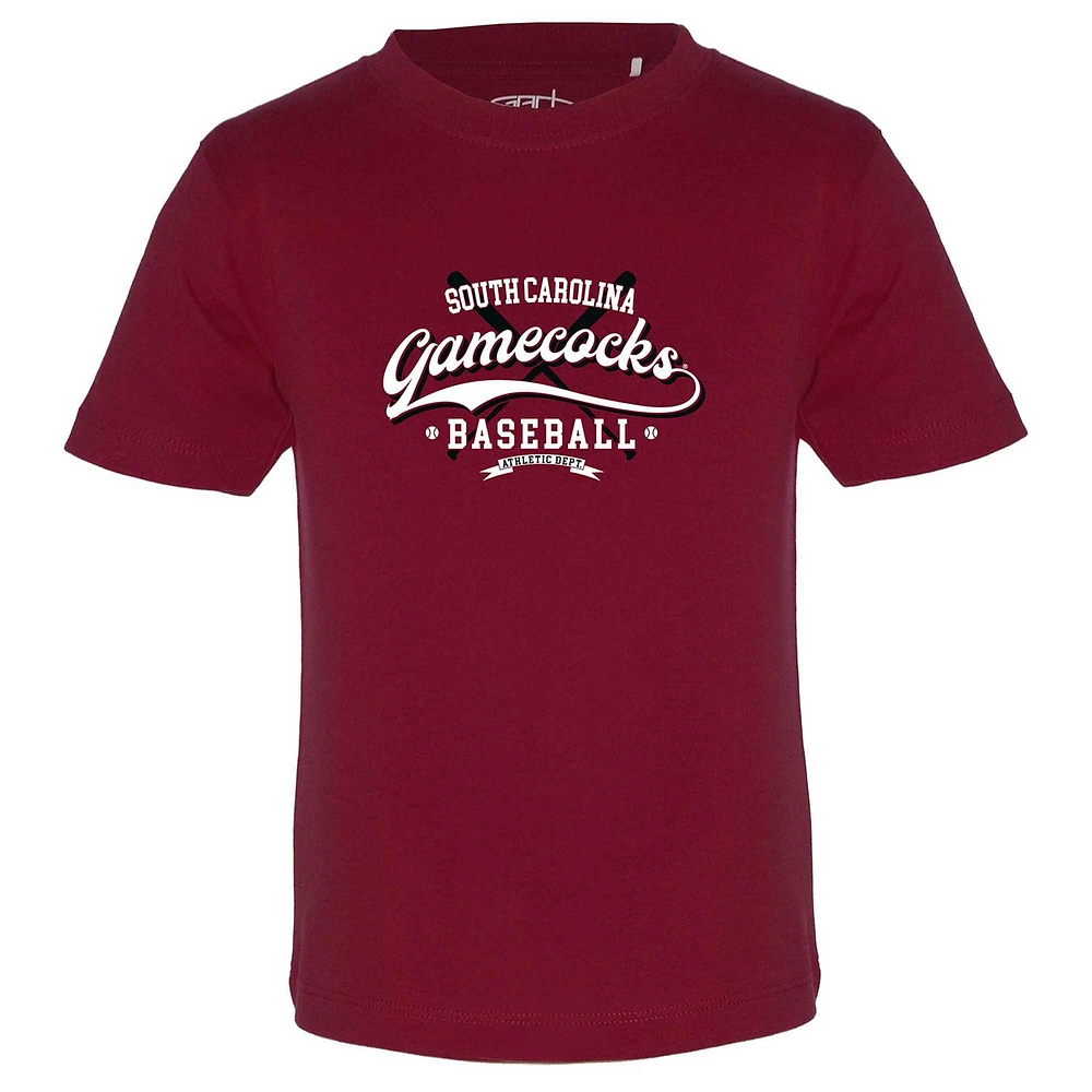 Toddler Garb Garnet South Carolina Gamecocks Toni Baseball T-Shirt