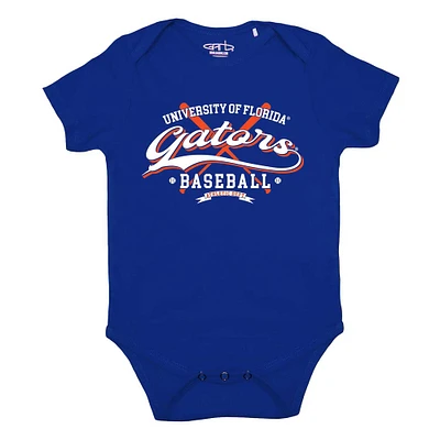 Newborn & Infant Garb Royal Florida Gators Otis Baseball Bodysuit