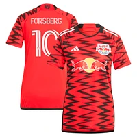 Women's adidas Emil Forsberg Red New York Bulls 2024 Legacy Replica Player Jersey