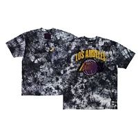 Unisex NBA x Two Hype  Black Los Angeles Lakers Culture & Hoops Tie-Dye T-Shirt