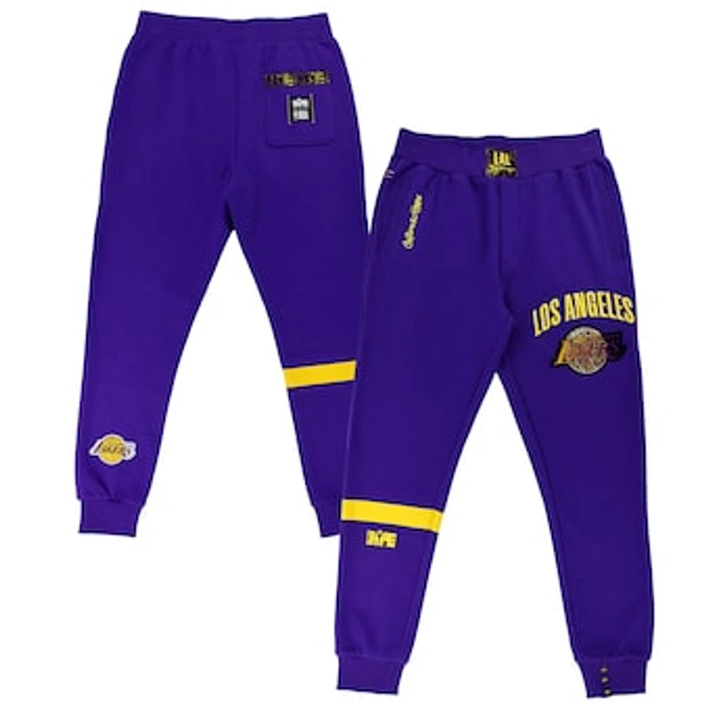 Unisex NBA x Two Hype  Purple Los Angeles Lakers Culture & Hoops Heavyweight Jogger Pants