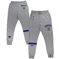 Unisex NBA x Two Hype  Heather Gray Golden State Warriors Culture & Hoops Heavyweight Jogger Pants