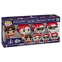 Funko Kansas City Chiefs Super Bowl LVIII Champions Fanatics Exclusive POP! Vinyl Figure Four-Pack