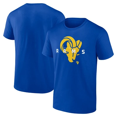 Men's Fanatics Royal Los Angeles Rams Coordinate T-Shirt