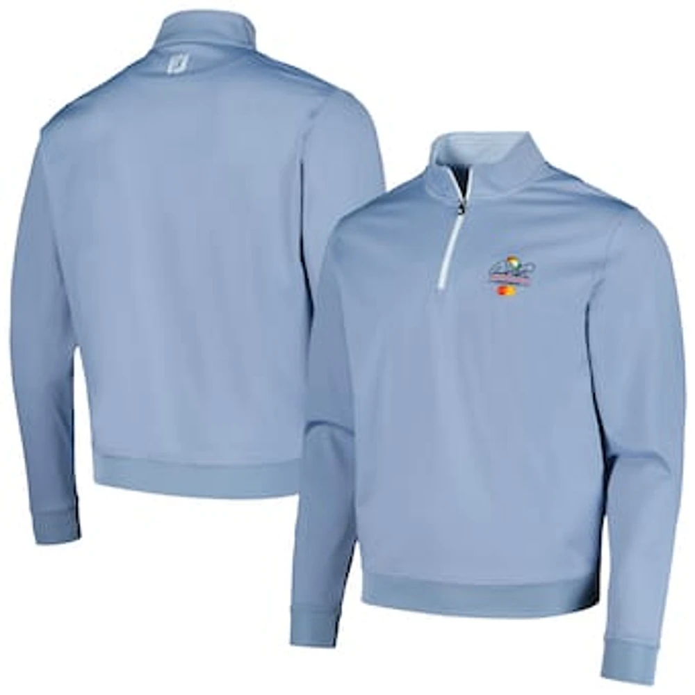 Men's FootJoy Blue Arnold Palmer Invitational ProDry Quarter-Zip Top