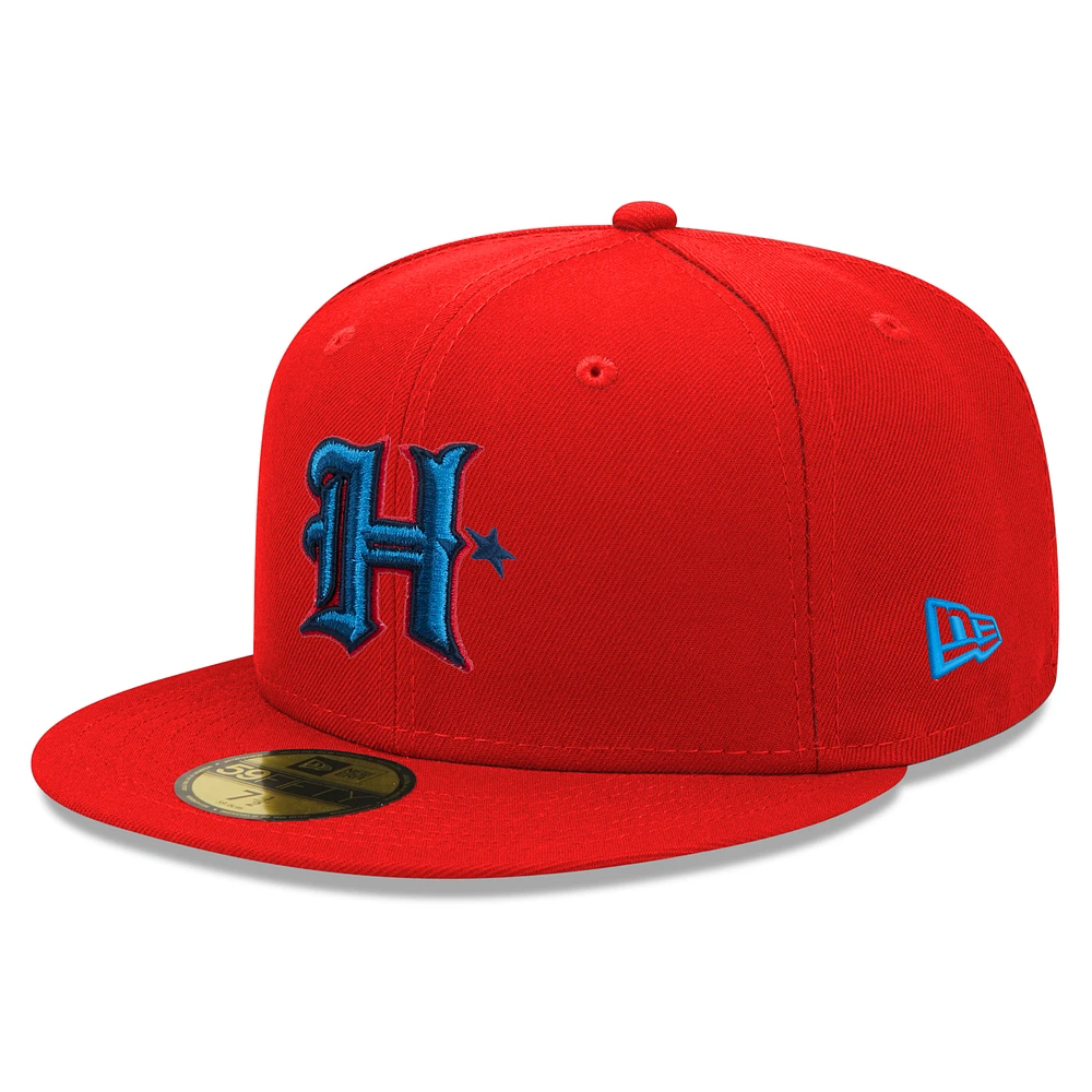 Men's New Era Houston Texans Omaha 59FIFTY Fitted Hat