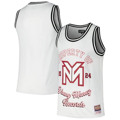 Unisex Reason White Lil Wayne Young Money Basketball Jersey