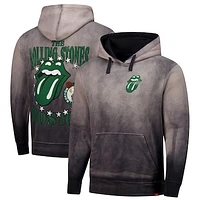 Unisex Sportiqe Gray Rolling Stones x Boston Celtics Collab Pullover Hoodie