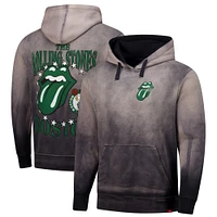 Unisex Sportiqe Gray Rolling Stones x Boston Celtics Collab Pullover Hoodie