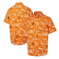 Men's Reyn Spooner Orange San Francisco Giants Cooperstown Collection Kekai Button-Down Shirt