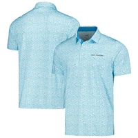 Men's Puma White/Aqua THE PLAYERS MATTR Piranha Polo