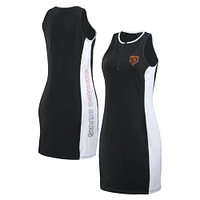 Women's WEAR by Erin Andrews Black Chicago Bears Bodyframing Tank Dress