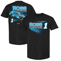 Men's Trackhouse Racing Team Collection Black Ross Chastain Car T-Shirt