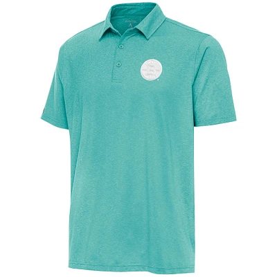 Men's Antigua  Mint Boston Bruins White Logo Par 3 Polo