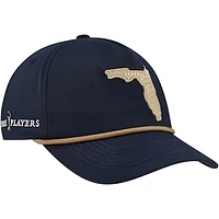 Men's Puma Navy THE PLAYERS 904 Rope Flexfit Adjustable Hat