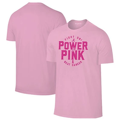 Unisex Pink Alabama Crimson Tide Power of Breast Cancer T-Shirt