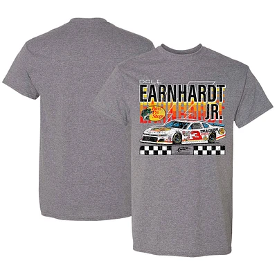 Men's JR Motorsports Official Team Apparel  Heather Gray Dale Earnhardt Jr. Car T-Shirt