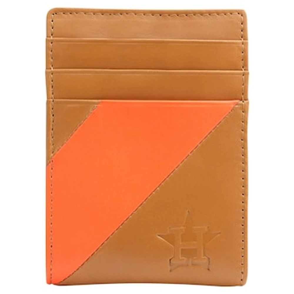 Lusso Houston Astros Olson Leather Cardholder