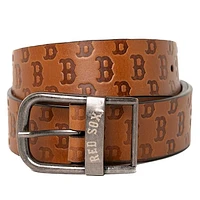 Lusso Brown Boston Red Sox Saul Belt