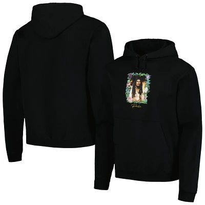Unisex Primitive Apparel Black Bob Marley Everlasting Pullover Hoodie