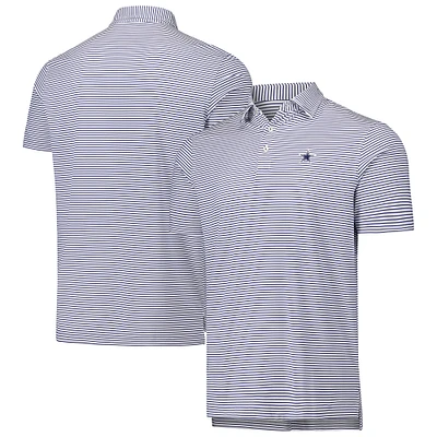 Men's Vineyard Vines White/Navy Dallas Cowboys Bradley Stripe Polo