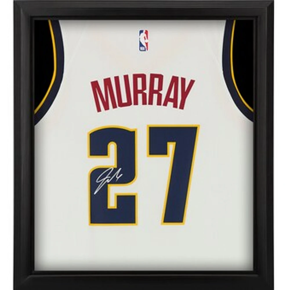 Jamal Murray Denver Nuggets Autographed Framed Nike White Association Swingman Jersey Shadowbox