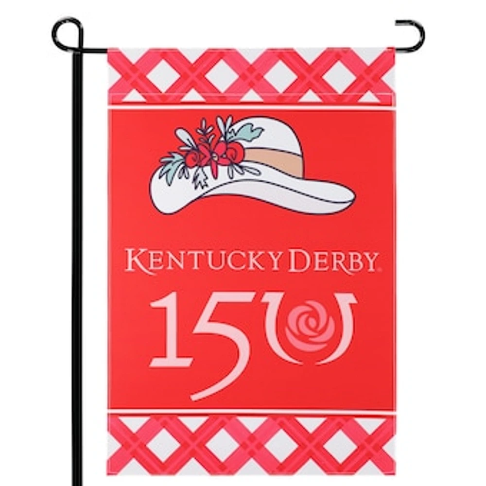 Kentucky Derby 150 12" x 18" Logo Flag