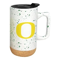 Oregon Ducks 18oz. Speckle Cork Mug