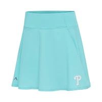 Women's Antigua  Powder Blue Philadelphia Phillies Chip Skort