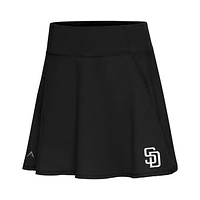 Women's Antigua  Black San Diego Padres Chip Skort