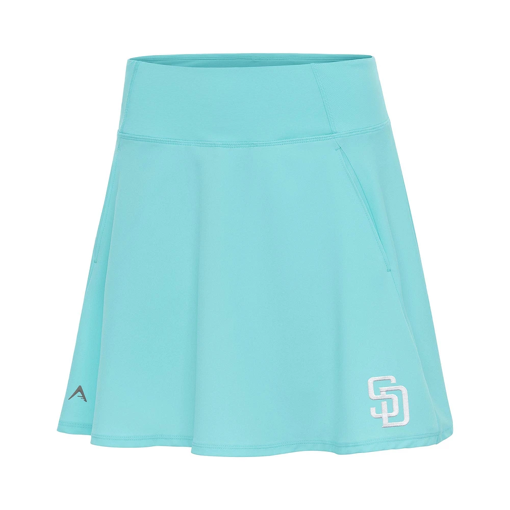 Women's Antigua Powder Blue San Diego Padres Chip Skort