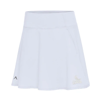 Women's Antigua  White St. Louis Cardinals Chip Skort