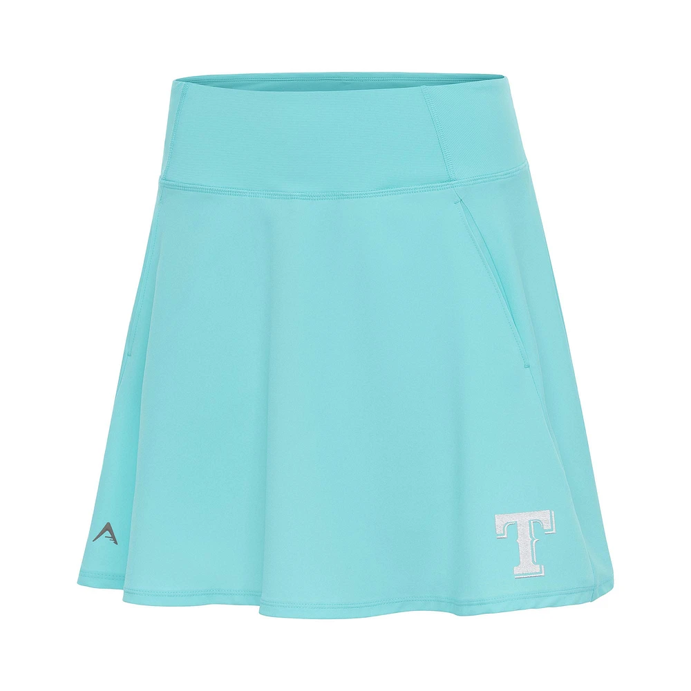 Women's Antigua Powder Blue Texas Rangers Chip Skort