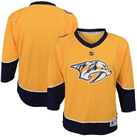 Youth  Gold Nashville Predators Home Replica Jersey