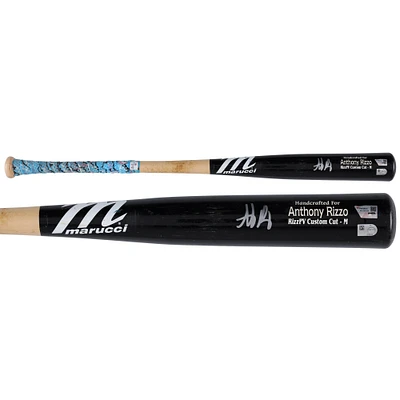 Anthony Rizzo New York Yankees Autographed Game-Used Black/Tan Marucci Bat from the 2023 MLB Season - RG13309399