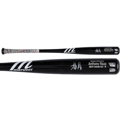 Anthony Rizzo New York Yankees Autographed Game-Used Black Marucci Broken Bat from the 2023 MLB Season